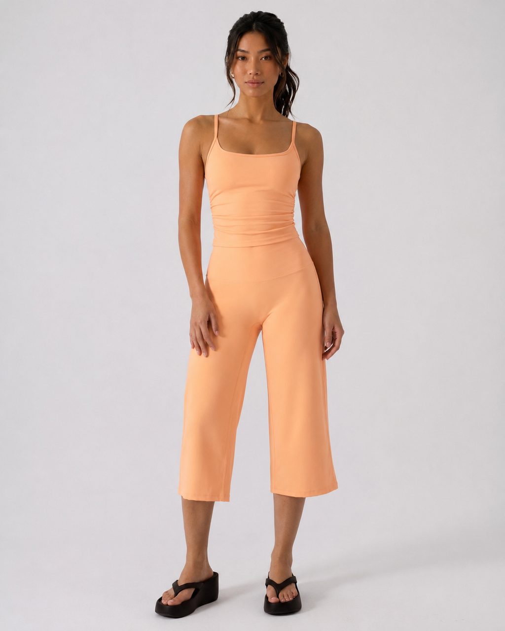 Sculpt Cropped Wide Leg Pant