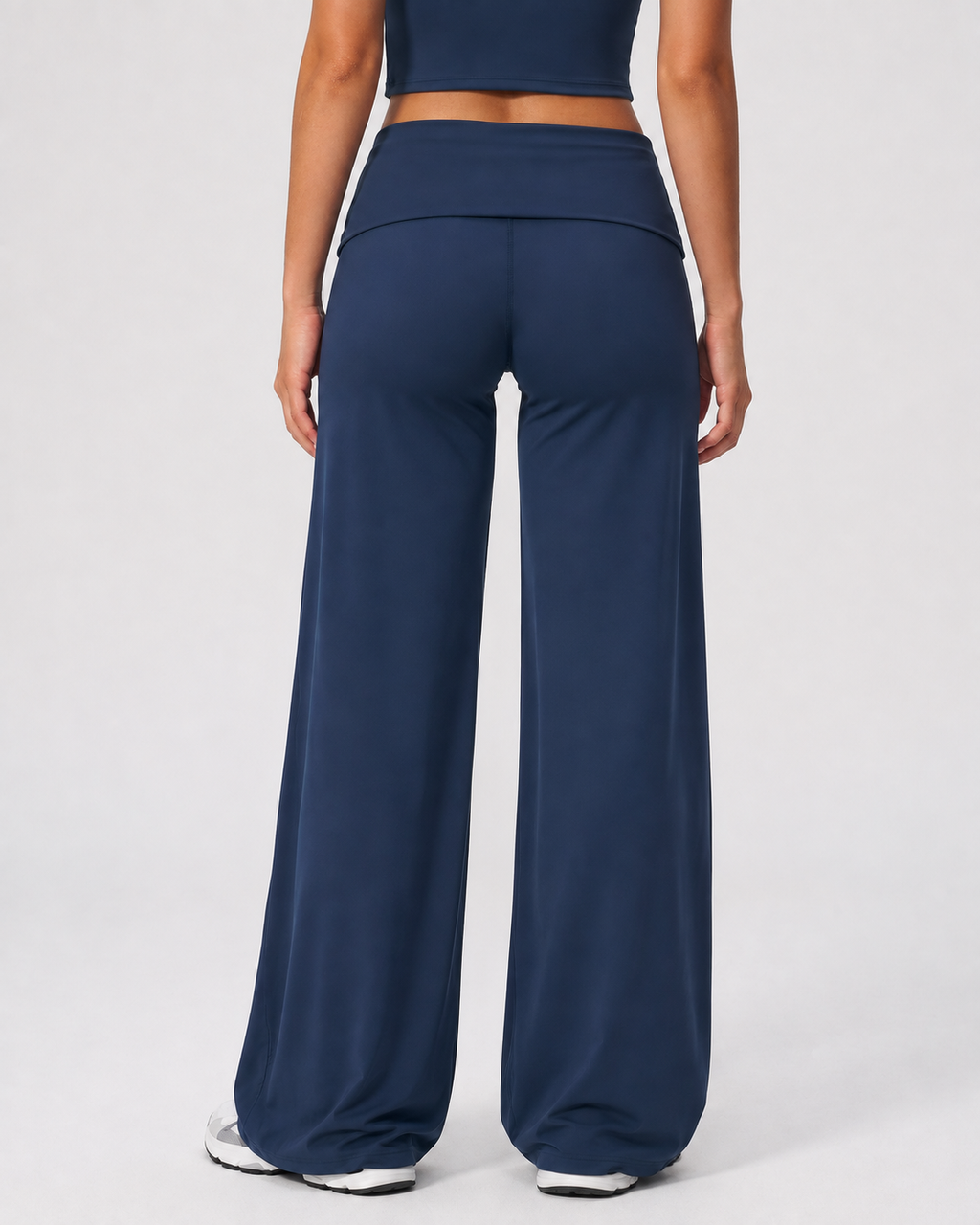 Lux Wide Leg Fold Over Pants