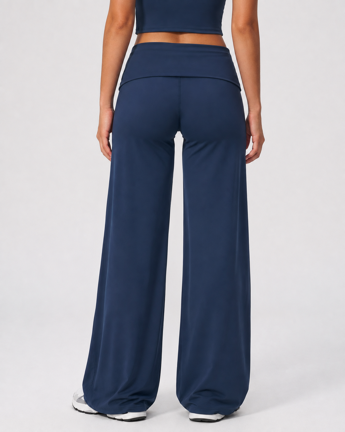 Lux Wide Leg Fold Over Pants