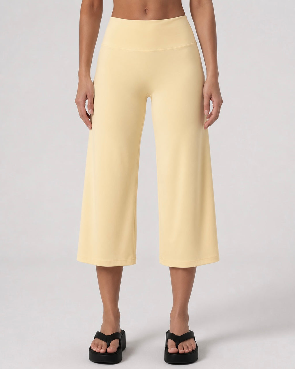 Sculpt Cropped Wide Leg Pant