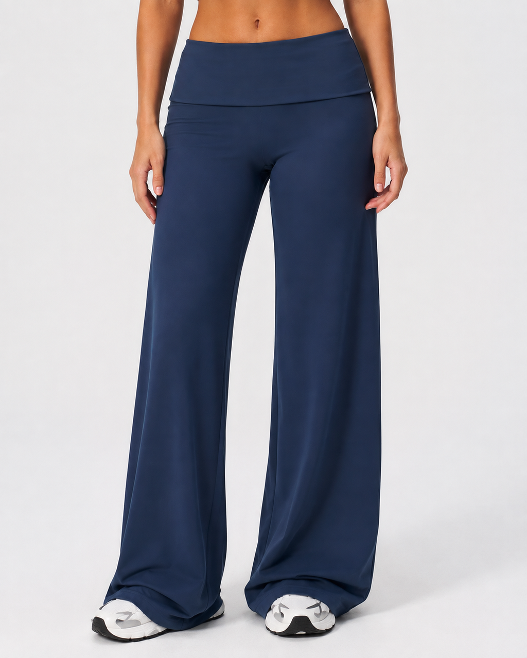 Lux Wide Leg Fold Over Pants
