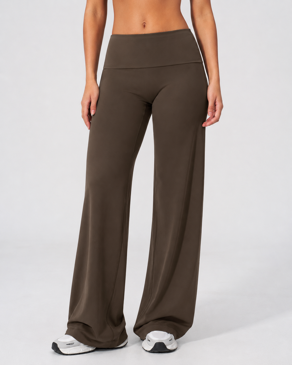 Lux Wide Leg Fold Over Pants