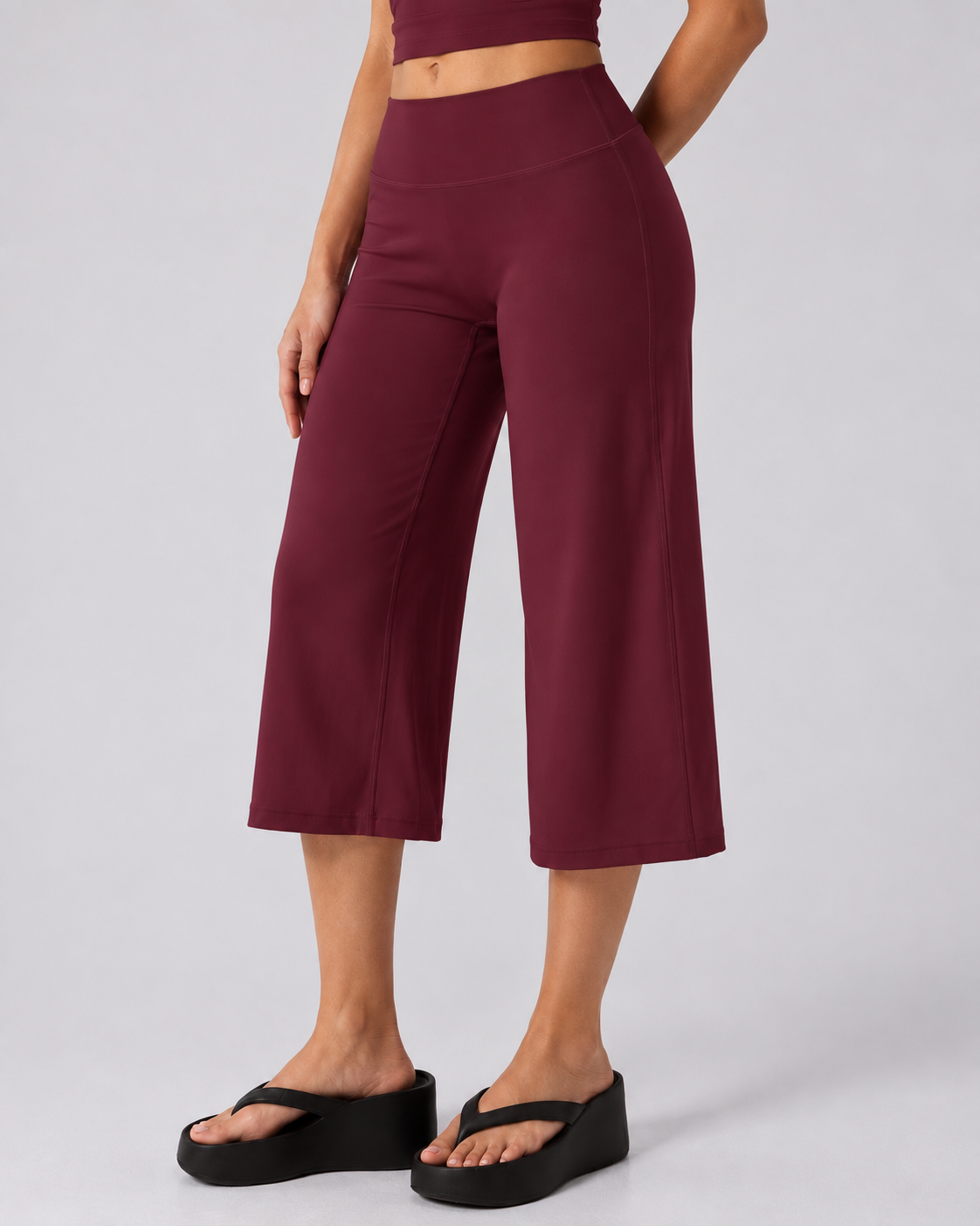 Sculpt Wide Leg Capris