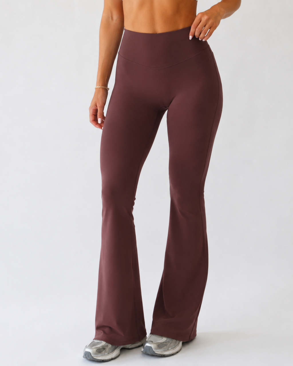 UltraSoft Mid-Rise Flare Leggings