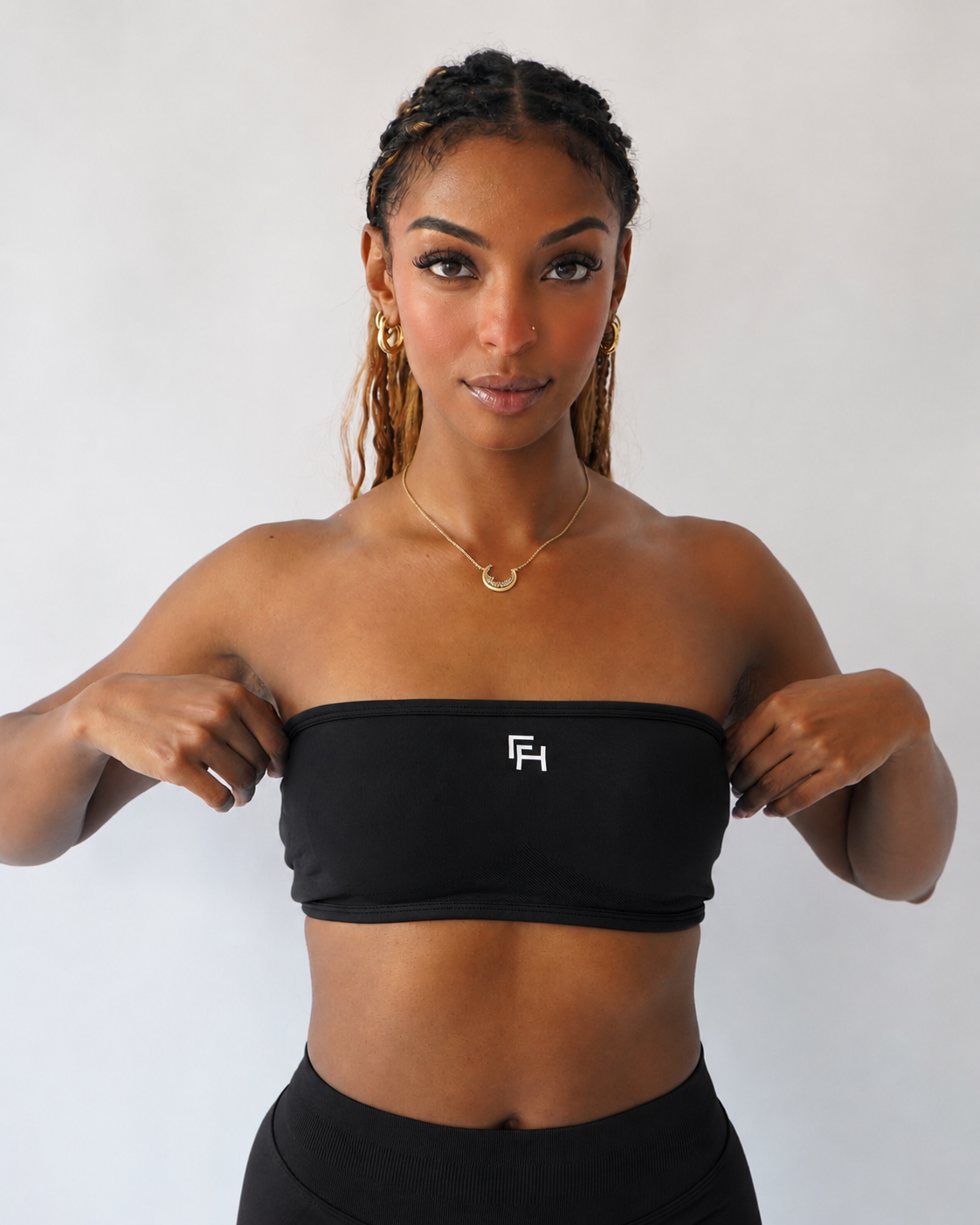 Ascend Bandeau Sports Bra