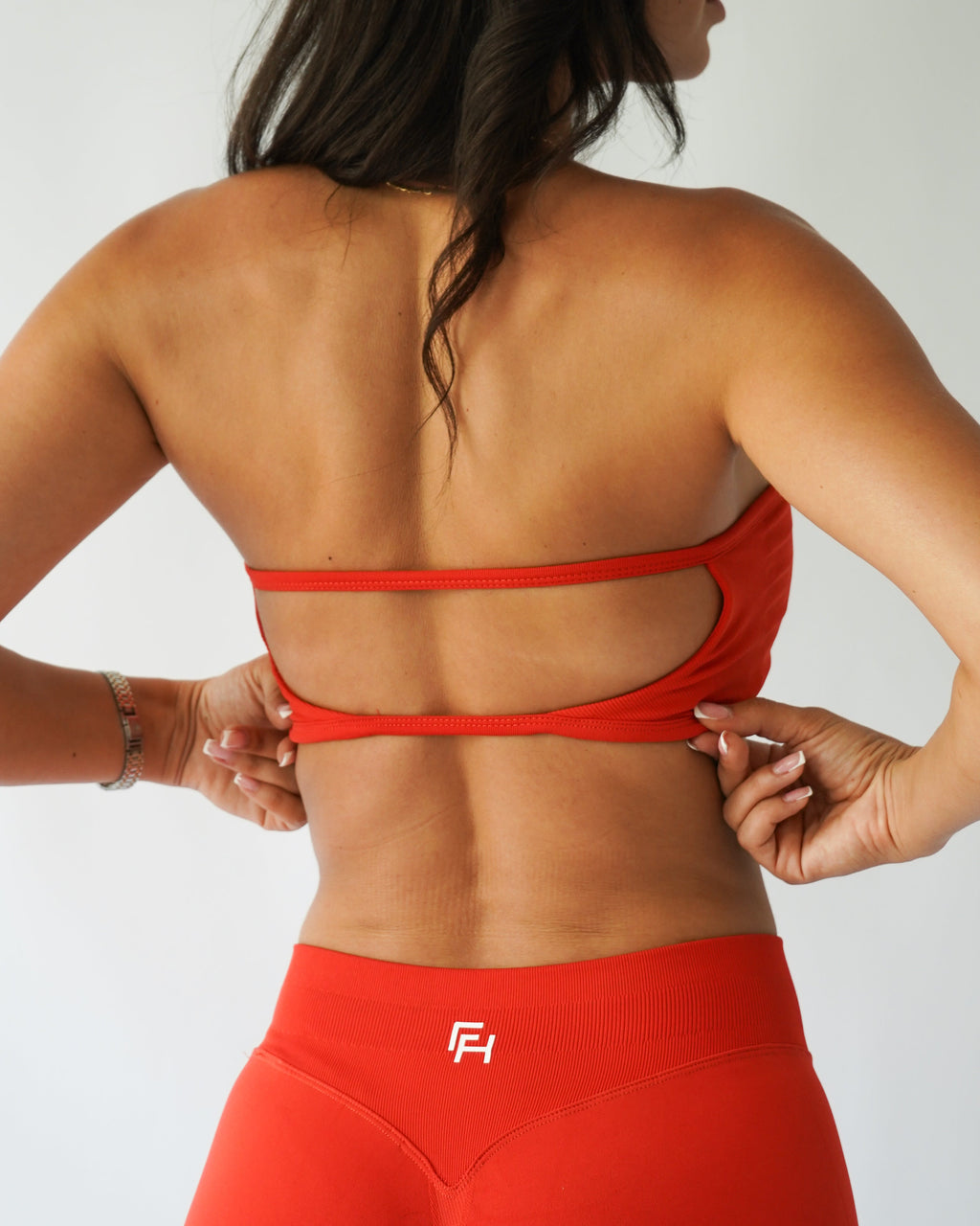 Ascend Bandeau Sports Bra