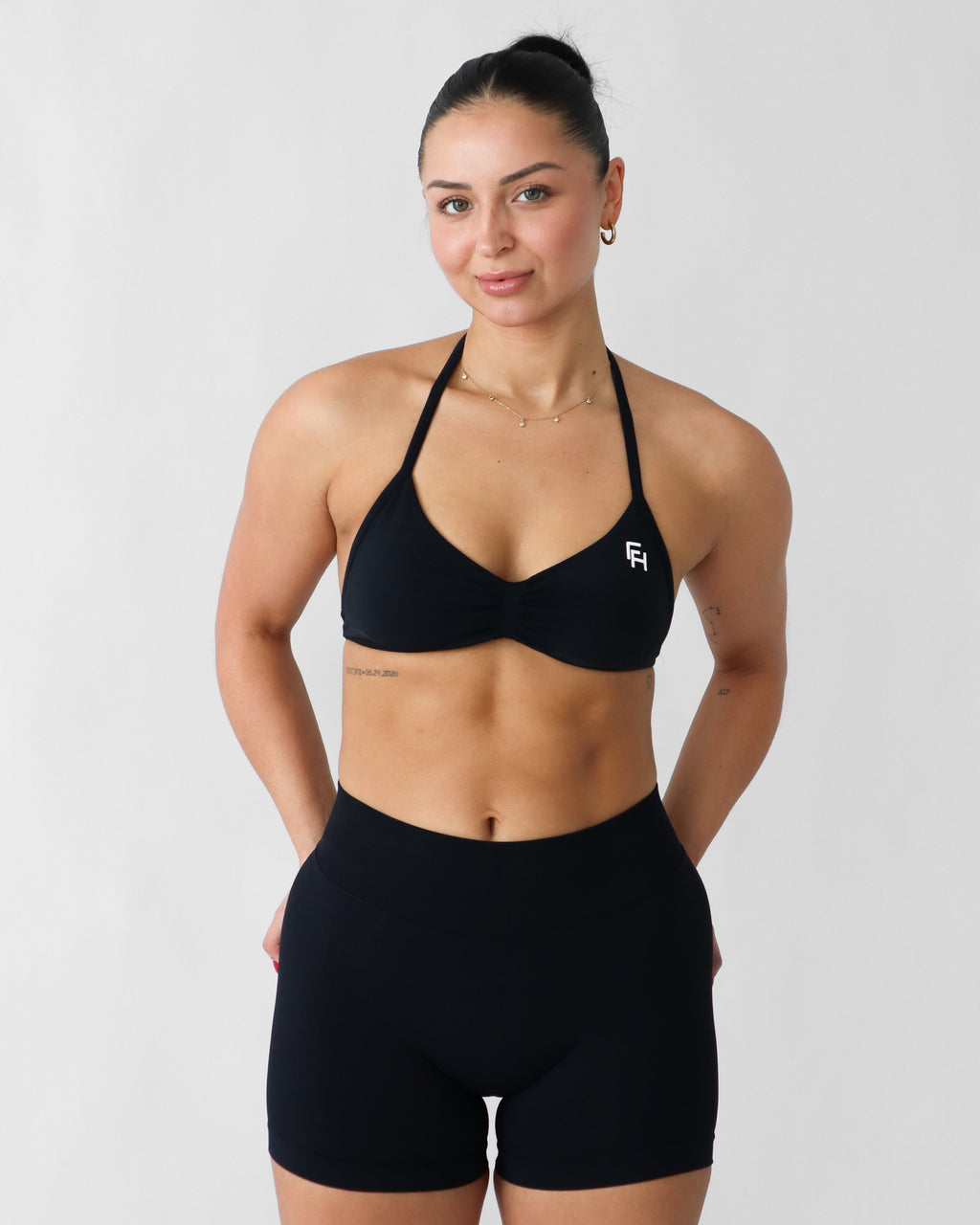 Ascend Halter Sports Bra